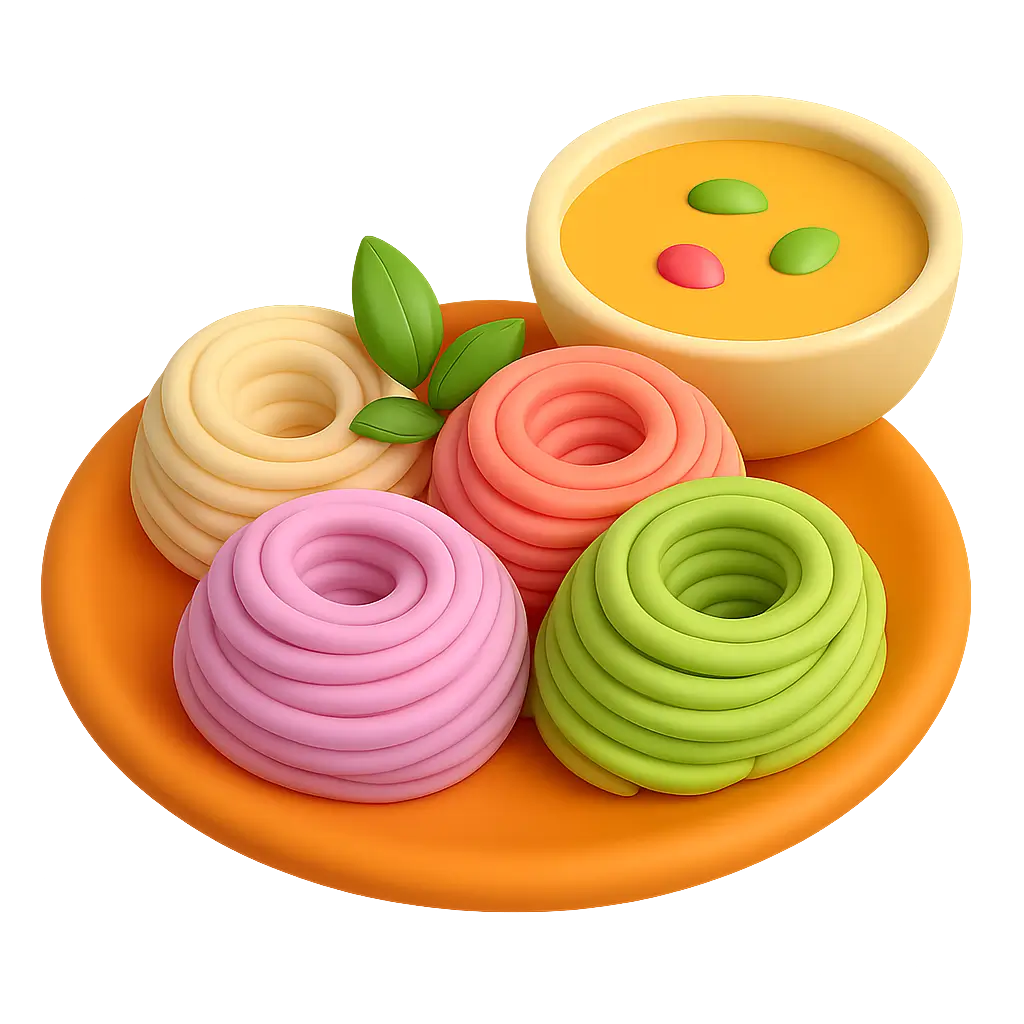 โลโก้ร้านอาหาร ขนมจีนเจ้แร่